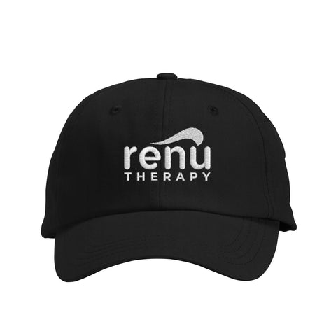Renu Therapy Black Cotton Cap