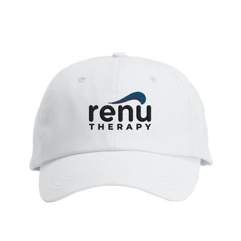 Renu Therapy White Cotton Cap