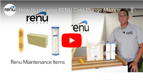 How to use your RENU Cold Plunge Maintenance Items?