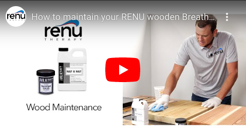How to maintain your RENU wooden Breath Deck and Step