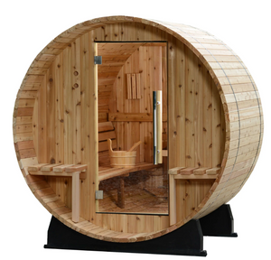 RENU Therapy Seneca 2-Person Barrel Sauna