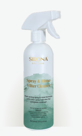 Spray & Rinse Filter Cleaner