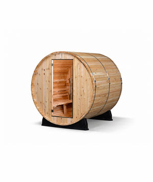 Zeno 4-Person Barrel Sauna