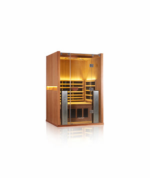 Mahogany | Clearlight Sanctuary 2 infrared sauna in Mahogany