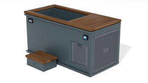 Adriatic Grey / Composite Antique Mahogany