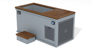 Sira Grey Granite / Composite Antique Mahogany