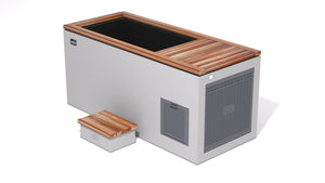 Light Gray / California Redwood