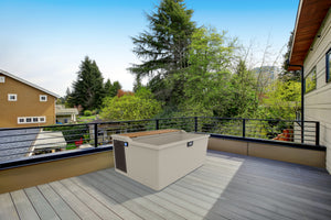 Estonian Sandstone / Composite Natural Teak