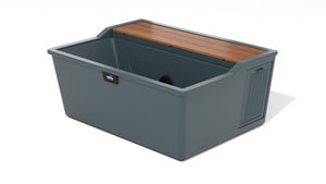 Adriatic Grey / Composite Antique Mahogany