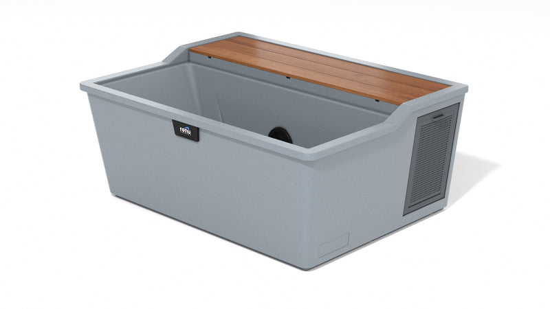 Sira Grey Granite / Composite Antique Mahogany