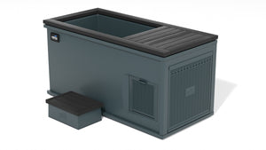 Adriatic Grey / Black Plastic