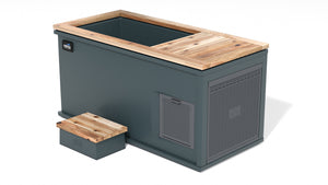 Adriatic Grey / Pacific Cedar