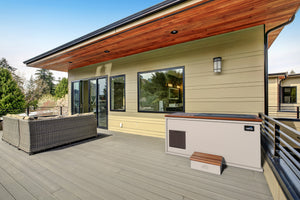 Estonian Sandstone / California Redwood