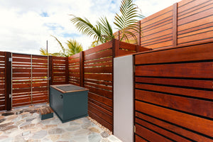 Adriatic Grey / California Redwood