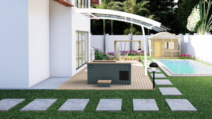 Adriatic Grey / Pacific Cedar