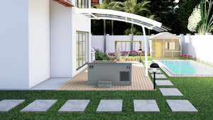 Sira Grey Granite / Composite Driftwood Grey