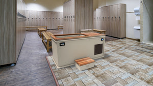 Estonian Sandstone / California Redwood