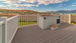 Estonian Sandstone / California Redwood