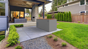 Dark Gray / California Redwood