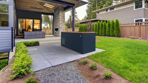 Navy / California Redwood