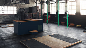 Navy / California Redwood