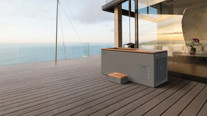 Dark Gray / California Redwood