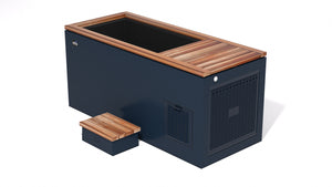 Navy / California Redwood