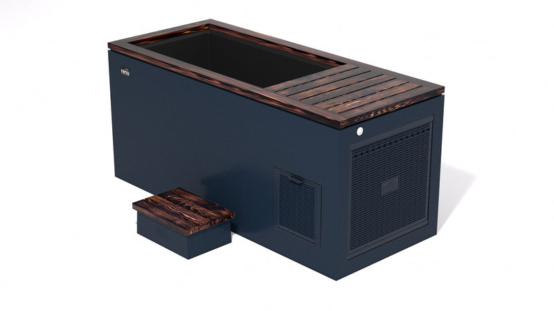 Navy / Shou Sugi Ban - Dark Burn