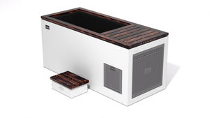 White / Shou Sugi Ban - Dark Burn