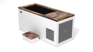 White / Shou Sugi Ban - Tiger Stripe