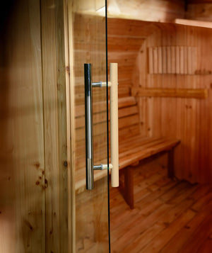 tab = Craft | heading = A clear all-glass door | body = A full tempered-glass door with stainless steel hardware.