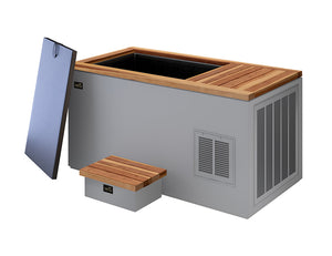 Light Gray / California Redwood