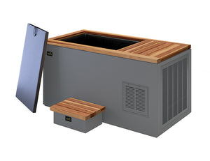 Dark Gray / California Redwood