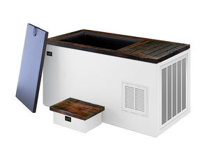 White / Shou Sugi Ban - Dark Burn